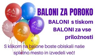 baloni za porocne balone 300 150